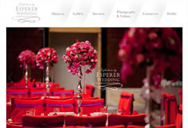 网站建设成功案例:依丝贝义婚礼策划公司